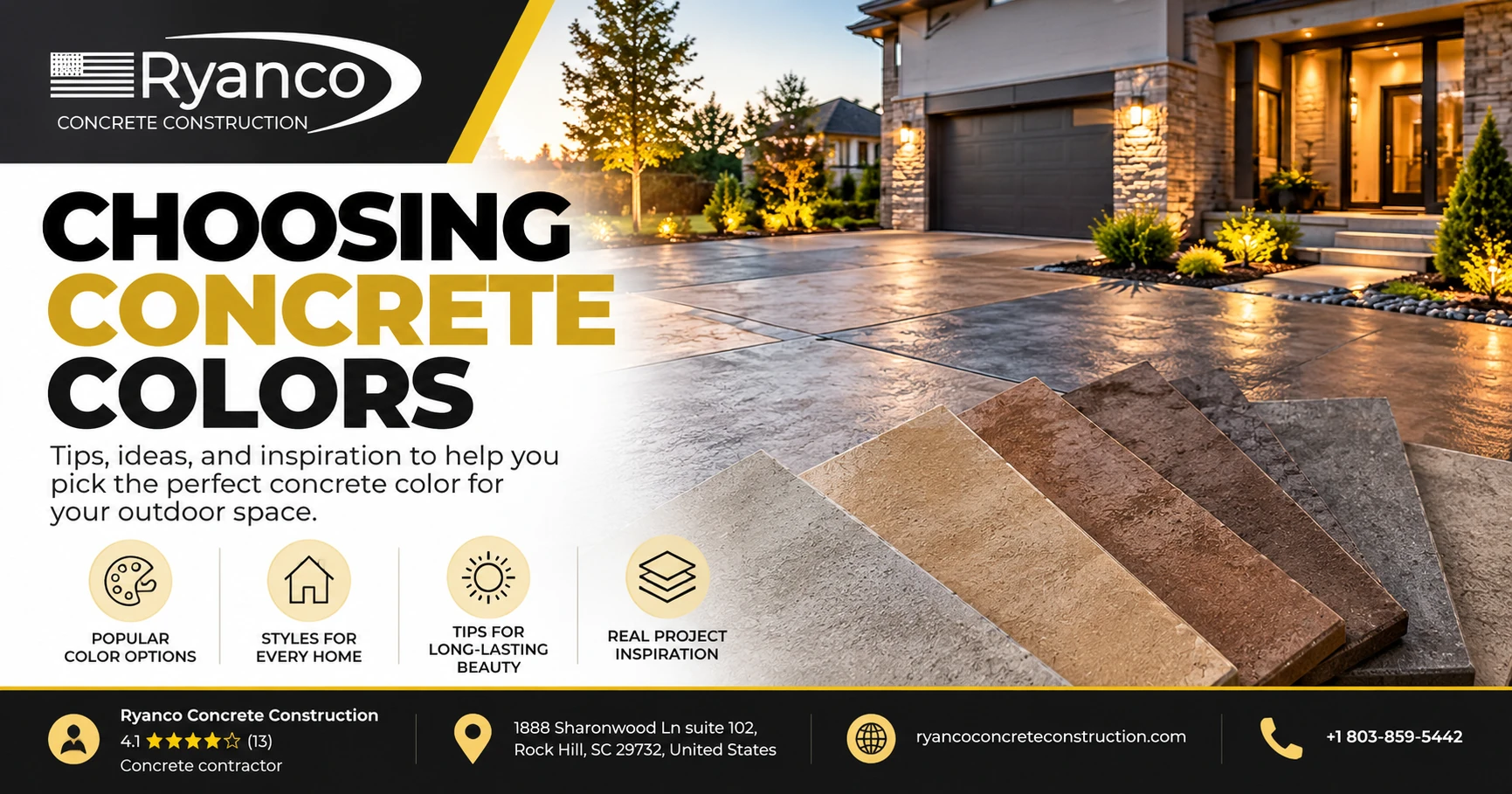 Choosing Concrete Colors