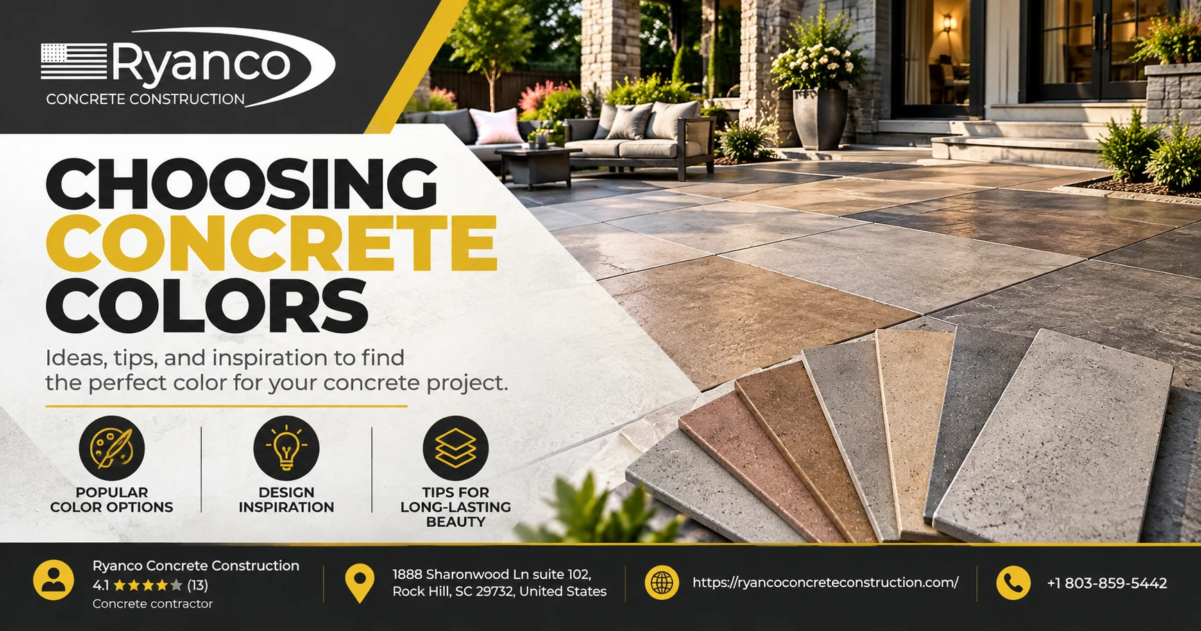 Choosing Concrete Colors