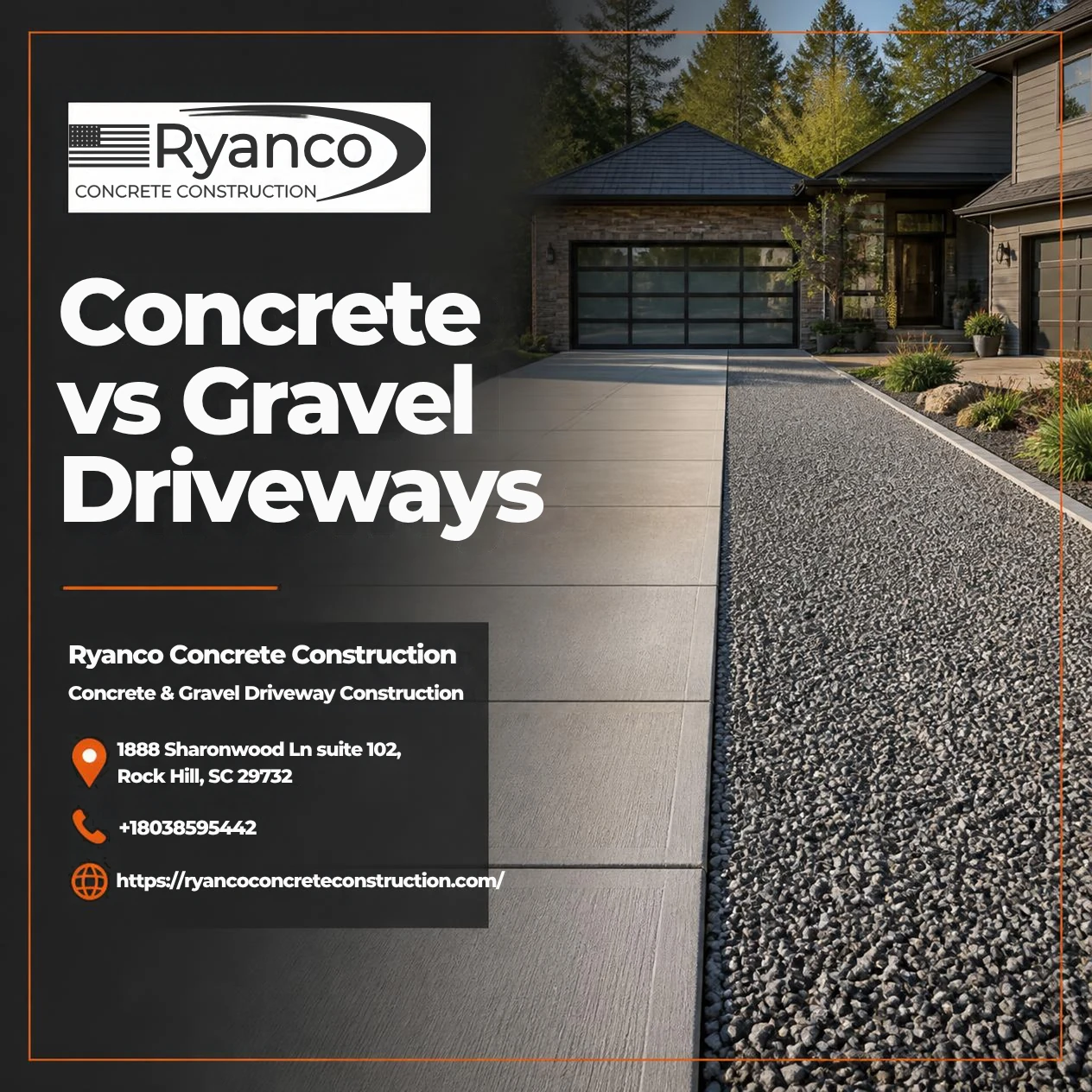 Concrete vs Gravel Driveways