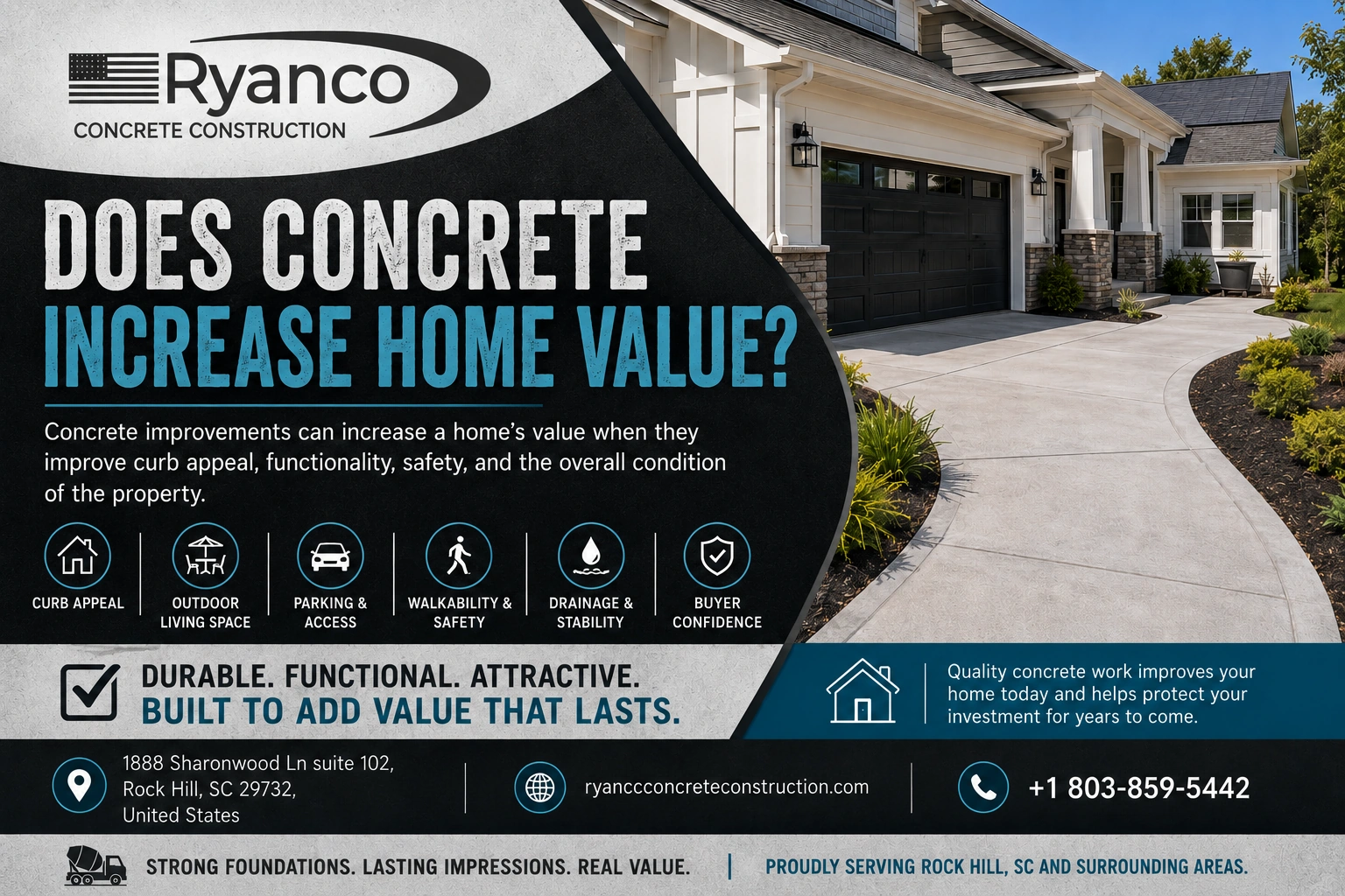 Does Concrete Increase Home Value?