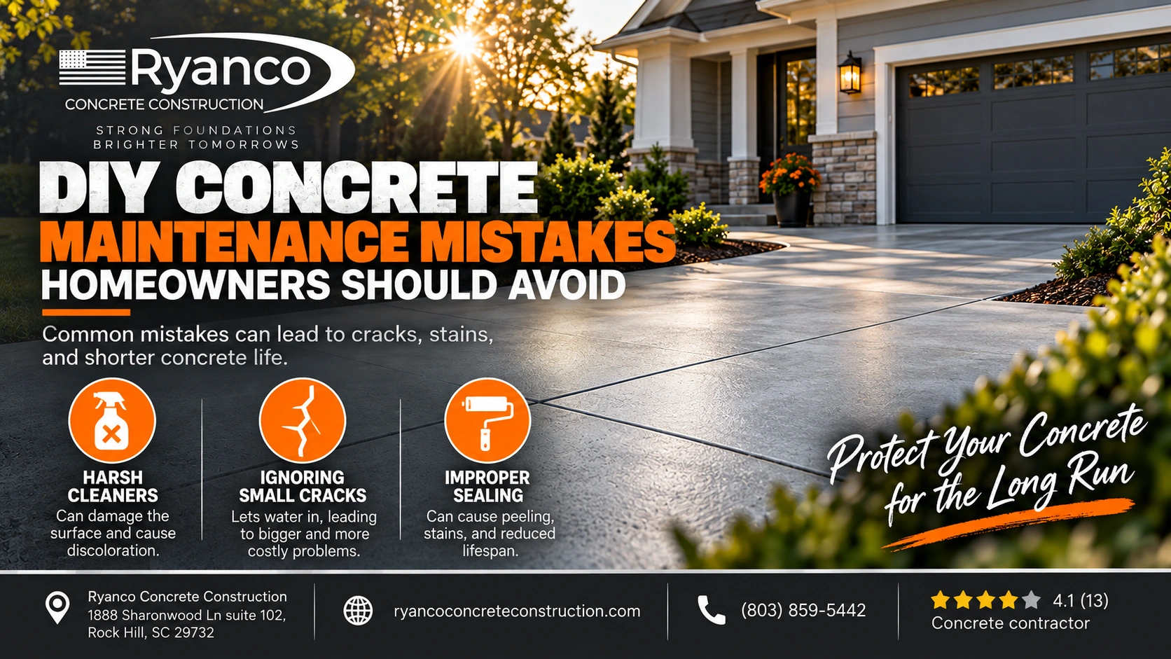 DIY Concrete Maintenance Mistakes Homeowners Should Avoid